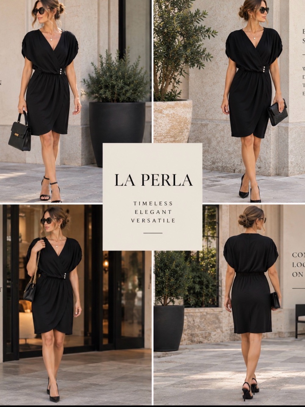 NEW La Perla Italy FORMAL/Coctail/Busineess dress sz 8 CHIC! PriceFirm!